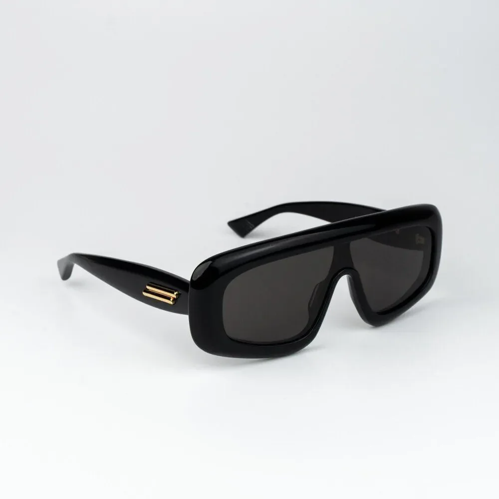 Bottega Veneta Men Sunglasses Black Shield BV1281S 001 BRAND NEW